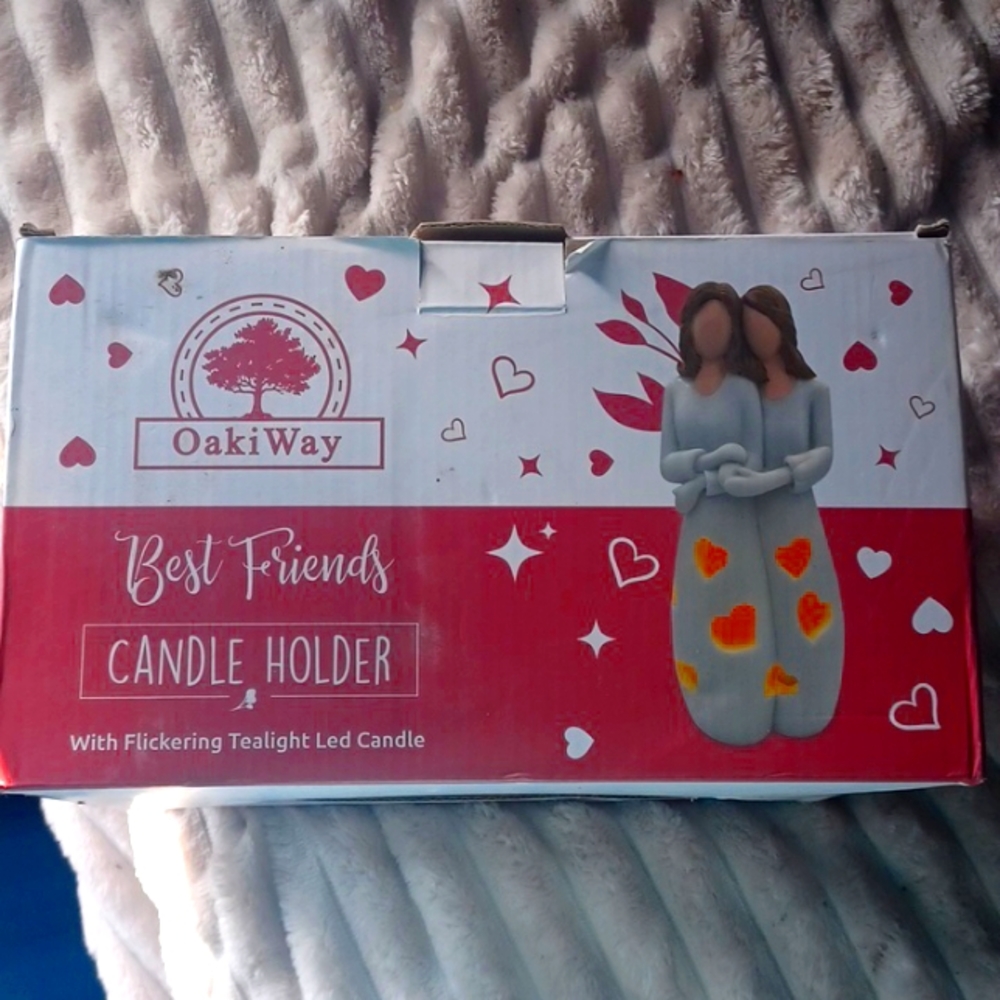 Best Friends Candle Holder
